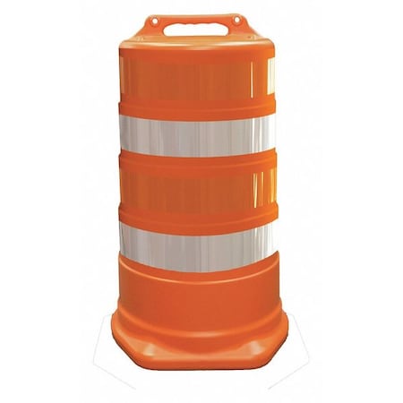 Plasticade Traffic Drum, 4-4", HIP 456-HD-T-40