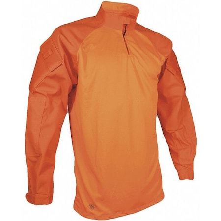 TRU-SPEC 2597 Tactical Polo,Hi-Vis Orange,M,34/" L