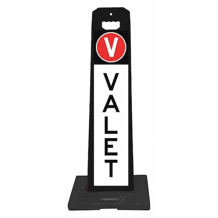 Plasticade Panel, Vertical, Valet 4100-BK-PARK9