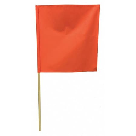 Plasticade Flag, Orange, 20"x20" 560
