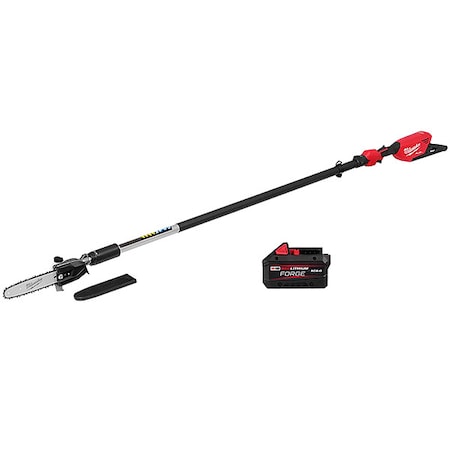Milwaukee Tool M18 FUEL Pole Saw + RL FORGE 8.0 Battery 3013-20, 48-11-1881