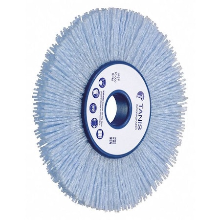 Tanis Brush Wheel Brush, Cu Cen, 1-1/2" dia., 120G, CX 35505