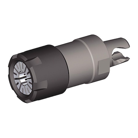 Km Systems Collet Chuck, ER25, Taper Shank KM2016ER16040C