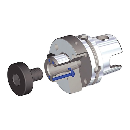 Km Systems Shell Mill Holder, KM80ATC, 27.00mm KM80ATCSMC27040M