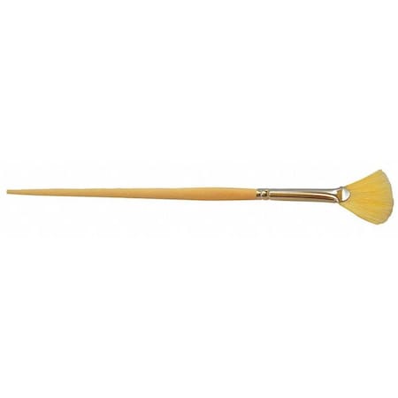 Tanis Brush #3 Fan Marking White China Bristle, Paint Brush 00203