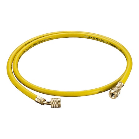 Yellow Jacket Hose, 5 ft Overall L., Yellow, Nylon 30260