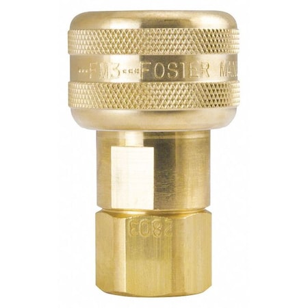 Foster Industrial Interchange, Socket, Brass FM2803