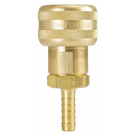 Foster Industrial Interchange, Sockt, Brass, 1/4" FM3703