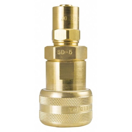 Foster Industrial Intrchnge, Socket, Brass, 1/2" FMSD11-5