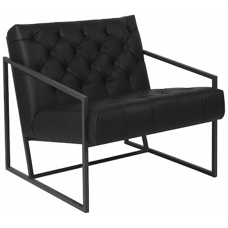 Flash Furniture Madison Accent Chair, Black Seat, 29 W 31-3/4" L 27.5 H ZB-8522-BK-GG