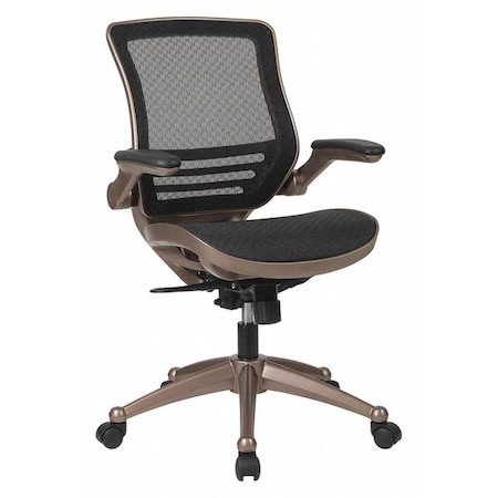 Flash Furniture Exec Mesh Chair, Mid-Back, Black BL-8801X-GG