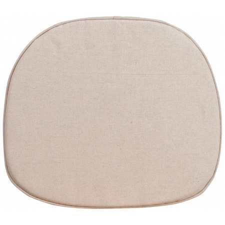 Flash Furniture Cushion, Natural Thin XU-THIN-GG
