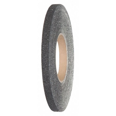 Jessup Safety Track Heavy Duty Anti Slip Grit Tape Roll Silicon Carbide, Adhesive: Rubber Black, 1/2" W x 60 ft. L 3200-.5
