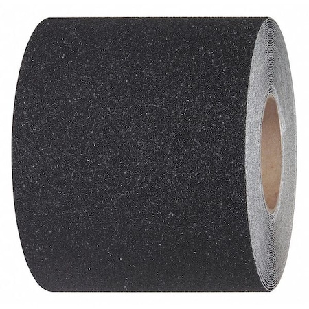 Jessup Safety Track Heavy Duty Anti Slip Grit Tape Roll Silicon Carbide, Adhesive: Rubber Black, 6" W x 60 ft. L 3200-6