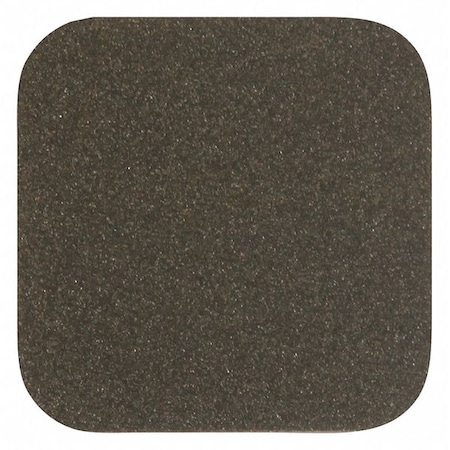 Jessup Safety Track Commercial Grade Anti Slip Grit Tread Aluminum Oxide, Adhesive: Acrylic Brown, 5-1/2" W x 5-1/2" L 3345-5.5X5.5
