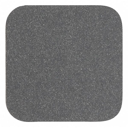 Jessup Safety Track Commercial Grade Anti Slip Grit Tread Aluminum Oxide, Adhesive: Acrylic Gray, 5-1/2" W x 5-1/2" L 3350-5.5X5.5