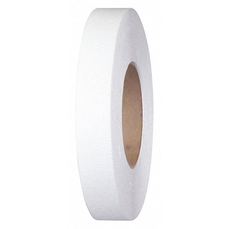 Jessup Safety Track Commercial Grade Anti Slip Grit Roll Aluminum Oxide, Adhesive: Acrylic White, 1" W x 60 ft. L 3310-1