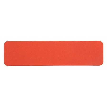 Jessup Safety Track Commercial Grade Anti Slip Grit Tread Aluminum Oxide, Adhesive: Acrylic Safety Orange, 6" W x 24" L 3320-6X24