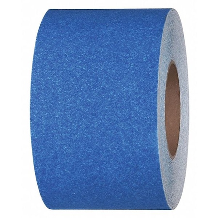 Jessup Safety Track Commercial Grade Anti Slip Grit Roll Aluminum Oxide, Adhesive: Acrylic Light Blue, 4" W x 60 ft. L 3330-4