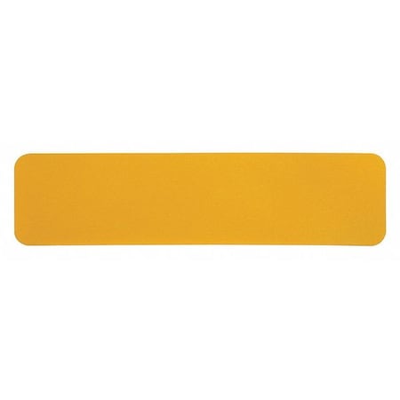 Jessup Safety Track Commercial Grade Anti Slip Grit Tread Aluminum Oxide, Adhesive: Acrylic Safety Yellow, 6" W x 24" L 3335-6X24