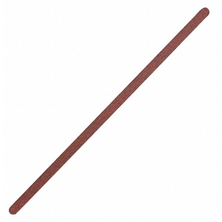 Jessup Safety Track Commercial Grade Anti Slip Grit Tread Aluminum Oxide, Adhesive: Acrylic Brick Red, 3/4" W x 24" L 3340-.75X24