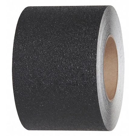 Jessup Flex Track Coarse Grade Anti Slip Roll Embossed Vinyl, Adhesive: Acrylic Black, 4" W x 60 ft. L, 0.030" Thick 4200-4