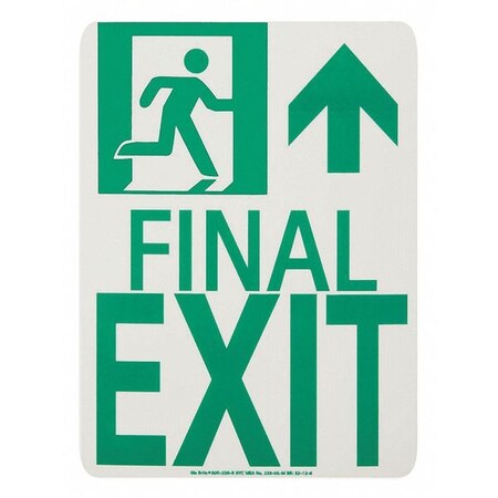 Jessup Glo Brite Final Exit Rng Man Right Forward Arrow 50R-3SN-R