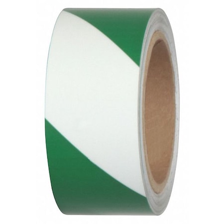 Jessup Glo Brite Safety Grade Egress Tape Film: Polyester, Adhesive: Acrylic Photoluminescent, Stripe: Green, 2" W x 7520-2-STRIPE-G