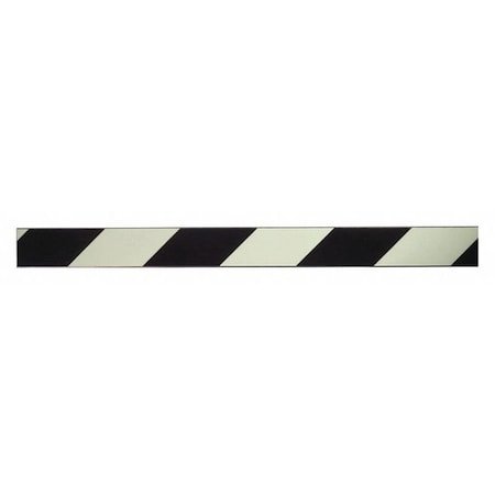 Jessup Glo Brite Glow Strip with UL1994 Print on Tape Strip: Aluminum, Film: Polyester, Adhesive: Acrylic 1" W x 7760-STP-AS1-1