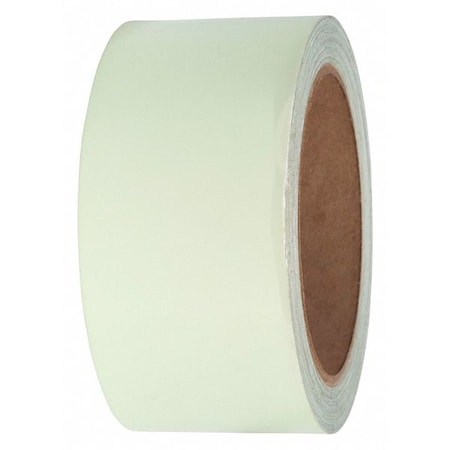 Jessup Glo Brite High Tack Egress Tape Film: Polyester, Adhesive: Acrylic Photoluminescent, 2" W x 30 ft. L 7550-HT-2