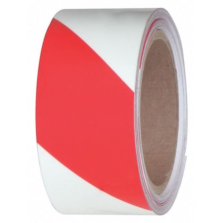Jessup Glo Brite PL Glw Film Rl, 2"x30 ft., w/Rd Stripe, PK3 7530-2-STRIPE-R