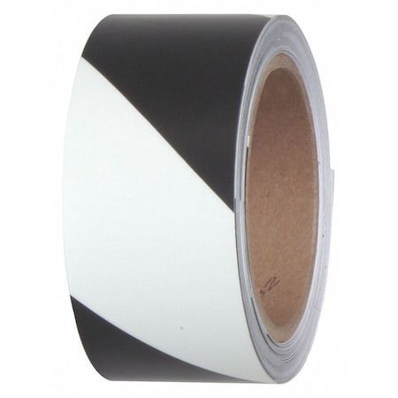 Jessup Glo Brite Safety Grade Egress Tape Film: Polyester, Adhesive: Acrylic Photoluminescent, Stripe: Black, 2" W x 7530-2-STRIPE-B