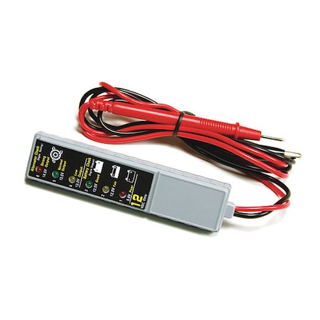 Supco Alligator Clip, Small, Blk/Red, PK3 T1196