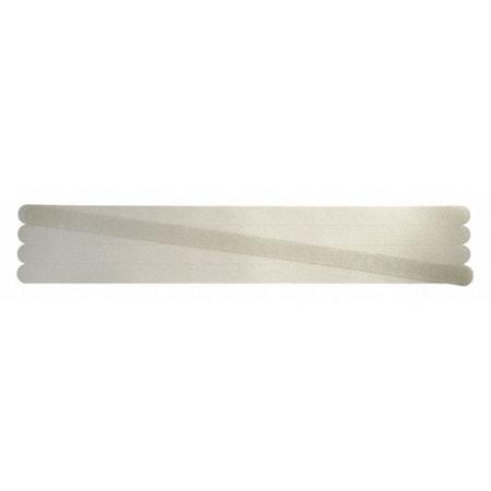Jessup Flex Track Fine Grade Anti Slip Strip Vinyl, Adhesive: Acrylic Clear, 3/4" W x 17-1/2" L, 0.027" Thick 4100-.75X17.5CL