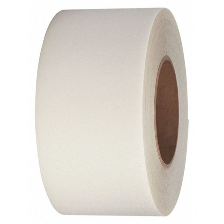 Jessup Safety Track Anti Slip Medium Resilient Roll Vinyl, Adhesive: Acrylic Clear, 3" W x 60 ft. L, 0.029" Thick 3530-3