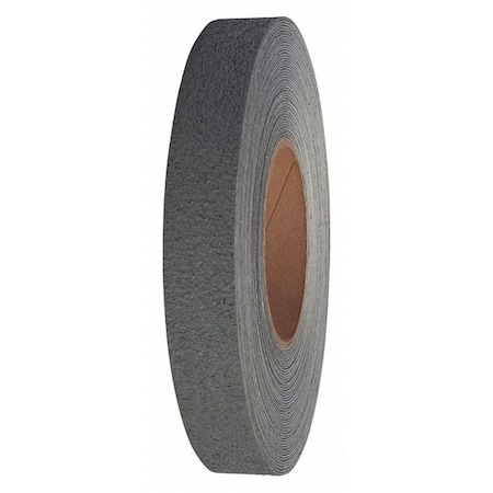 Jessup Safety Track Anti Slip Heavy Duty Resilient Roll Vinyl, Adhesive: Acrylic Gray, 1" W x 60 ft. L, 0.045" Thick 3620-1