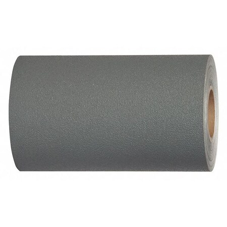 Jessup Safety Track Anti Slip Heavy Duty Resilient Roll Vinyl, Adhesive: Acrylic Gray, 12" W x 60 ft. L, 0.045" Thick 3620-12