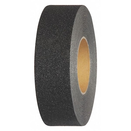 Jessup Safety Track Commercial Grade Anti Slip Grit Roll Aluminum Oxide, Adhesive: Acrylic Black, 2" W x 60 ft. L 3700-2