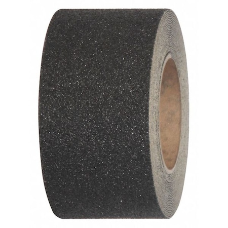 Jessup Safety Track Military Grade Anti-Skid Grit Roll Aluminum Oxide, Adhesive: Acrylic Black, 3" W x 30 ft. L 3810-3X30