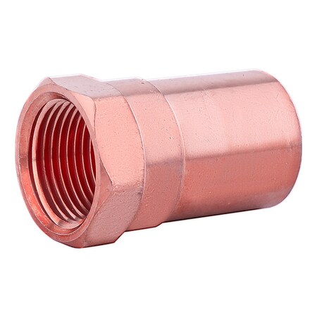 Zoro Select Strt, Copper, FTG 1/2 in, FNPT 1/2 in 816Z70