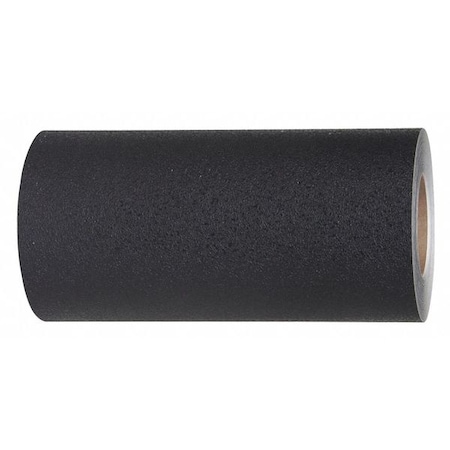 Zoro Select Anti-Slip Tape vinyl Proprietary Grit Size, Black, 1 ft. W x 60 ft. L, 29 mil Thick GRAN5103