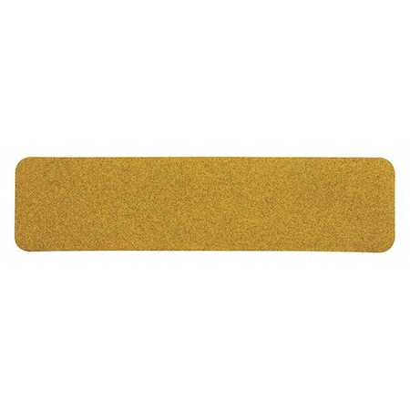 Jessup Safety Track Commercial Grade Anti Slip Grit Tread Aluminum Oxide, Adhesive: Acrylic Speckled Yellow, 6" W x 3358-6X24
