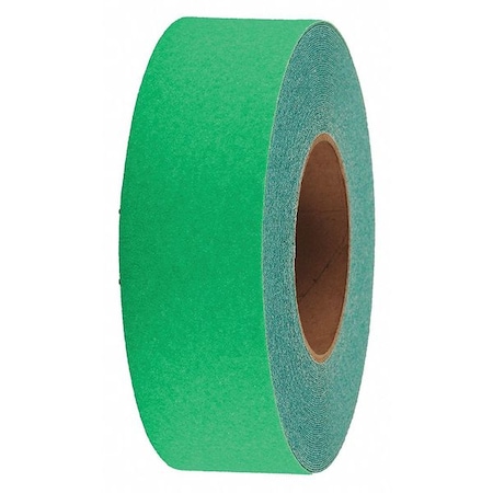 Jessup Safety Track Anti Slip Grit Tape Roll Aluminum Oxide, Adhesive: Acrylic Neon Green, 2" W x 60 ft. L, 0.037" Thick 3380-2