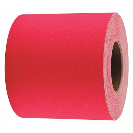 Jessup Safety Track Anti Slip Grit Tape Roll Aluminum Oxide, Adhesive: Acrylic Neon Pink, 6" W x 60 ft. L, 0.033" Thick 3385-6