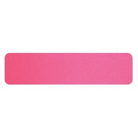 Jessup Safety Track Commercial Grade Anti Slip Grit Tread Aluminum Oxide, Adhesive: Acrylic Neon Pink, 6" W x 24" L 3385-6X24