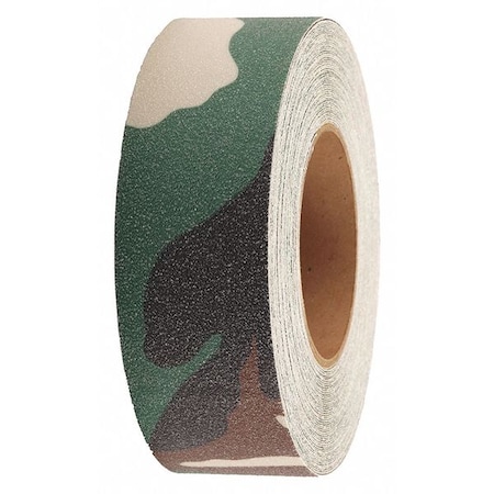 Jessup Safety Track Tape, Camouflage, 2"x60 ft., PK6 3395-2
