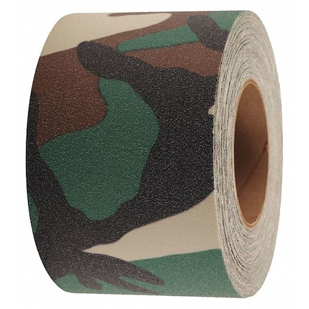 Jessup Safety Track Tape, Camouflage, 4"x60 ft., PK3 3395-4