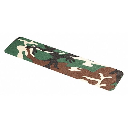 Jessup Safety Track Tape, Camouflage, 6"x24", PK50 3395-6X24