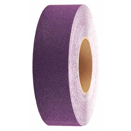 Jessup Safety Track Anti Slip Grit Tape Roll Aluminum Oxide, Adhesive: Acrylic Purple, 2" W x 60 ft. L, 0.035" Thick 3398-2