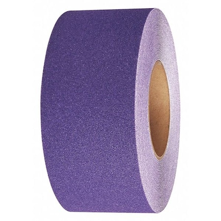 Jessup Safety Track Anti Slip Grit Tape Roll Aluminum Oxide, Adhesive: Acrylic Purple, 3" W x 60 ft. L, 0.035" Thick 3398-3